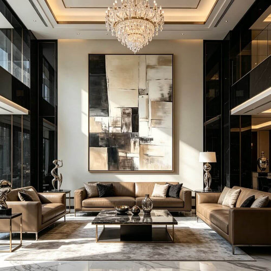 How to Choose the Perfect Large Wall Art for Your Living Room