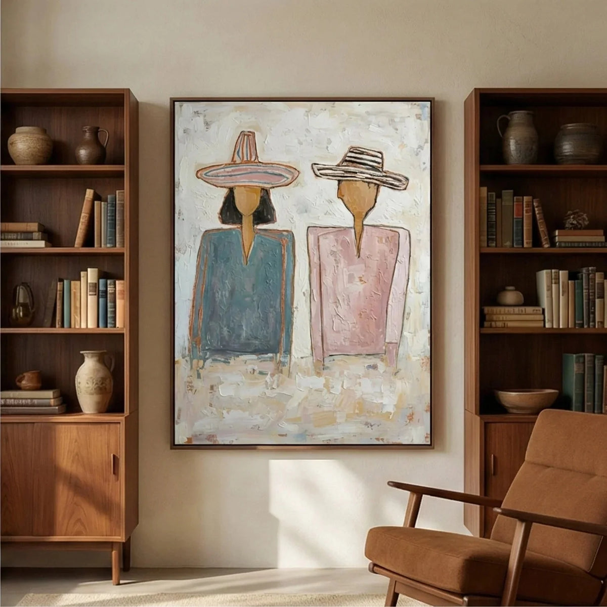 Hand-Painted Vintage Americana Wall Art #VA006