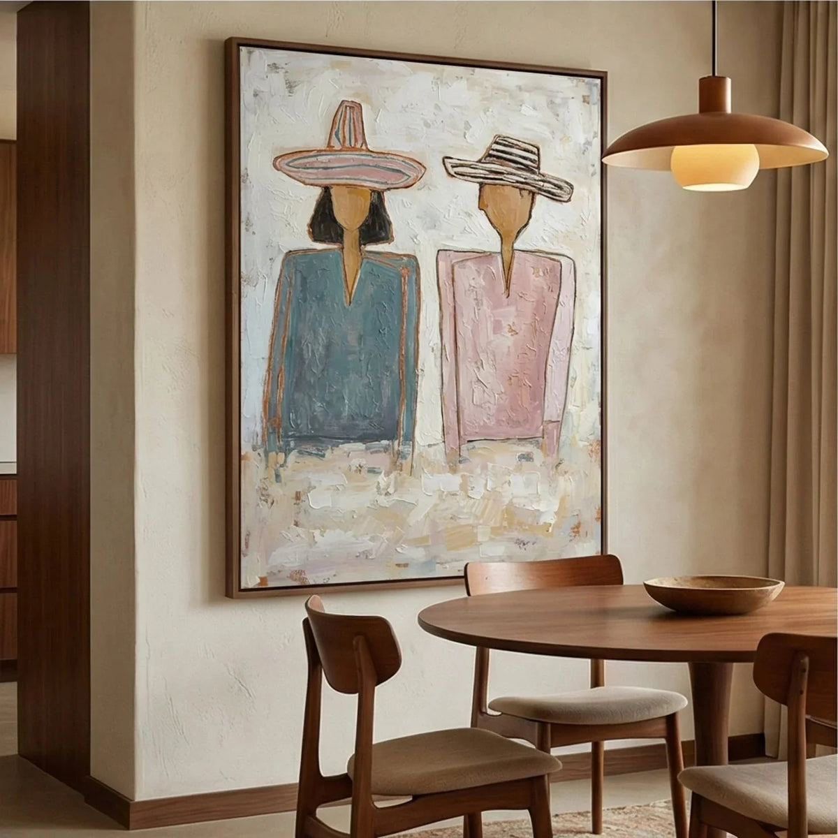 Hand-Painted Vintage Americana Wall Art #VA006