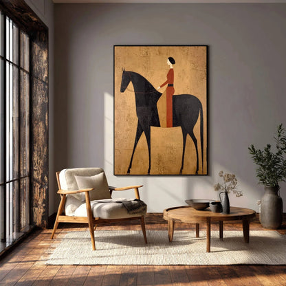 Hand-Painted Vintage Americana Wall Art #VA004