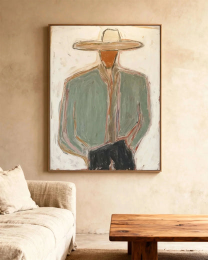 Hand-Painted Vintage Americana Wall Art #VA005