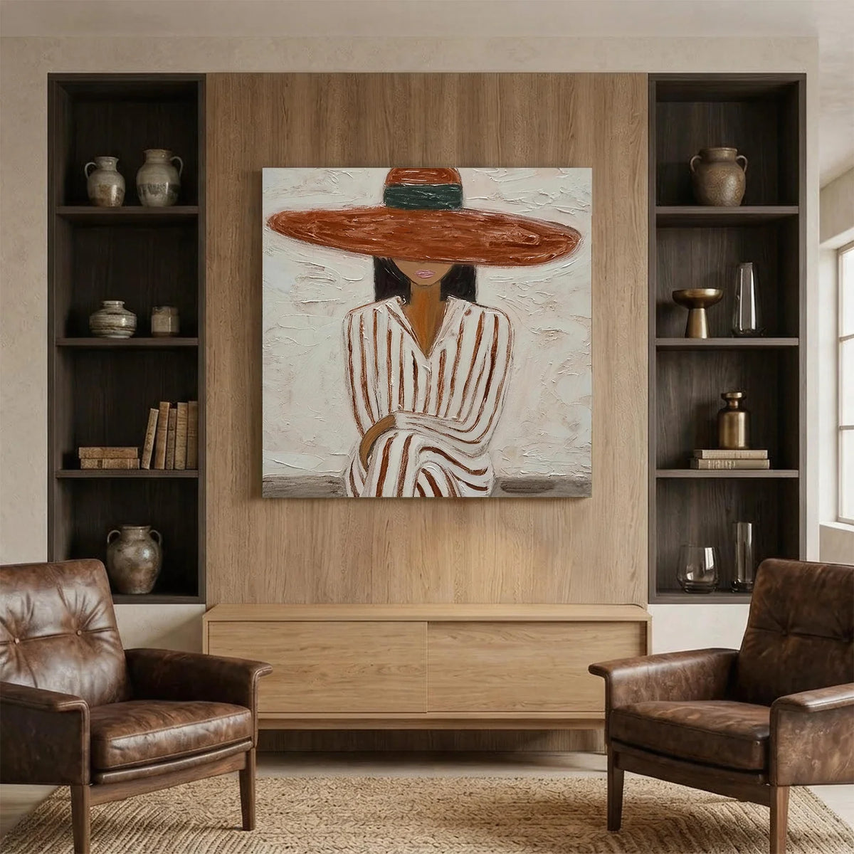 Hand-Painted Vintage Americana Wall Art #VA020