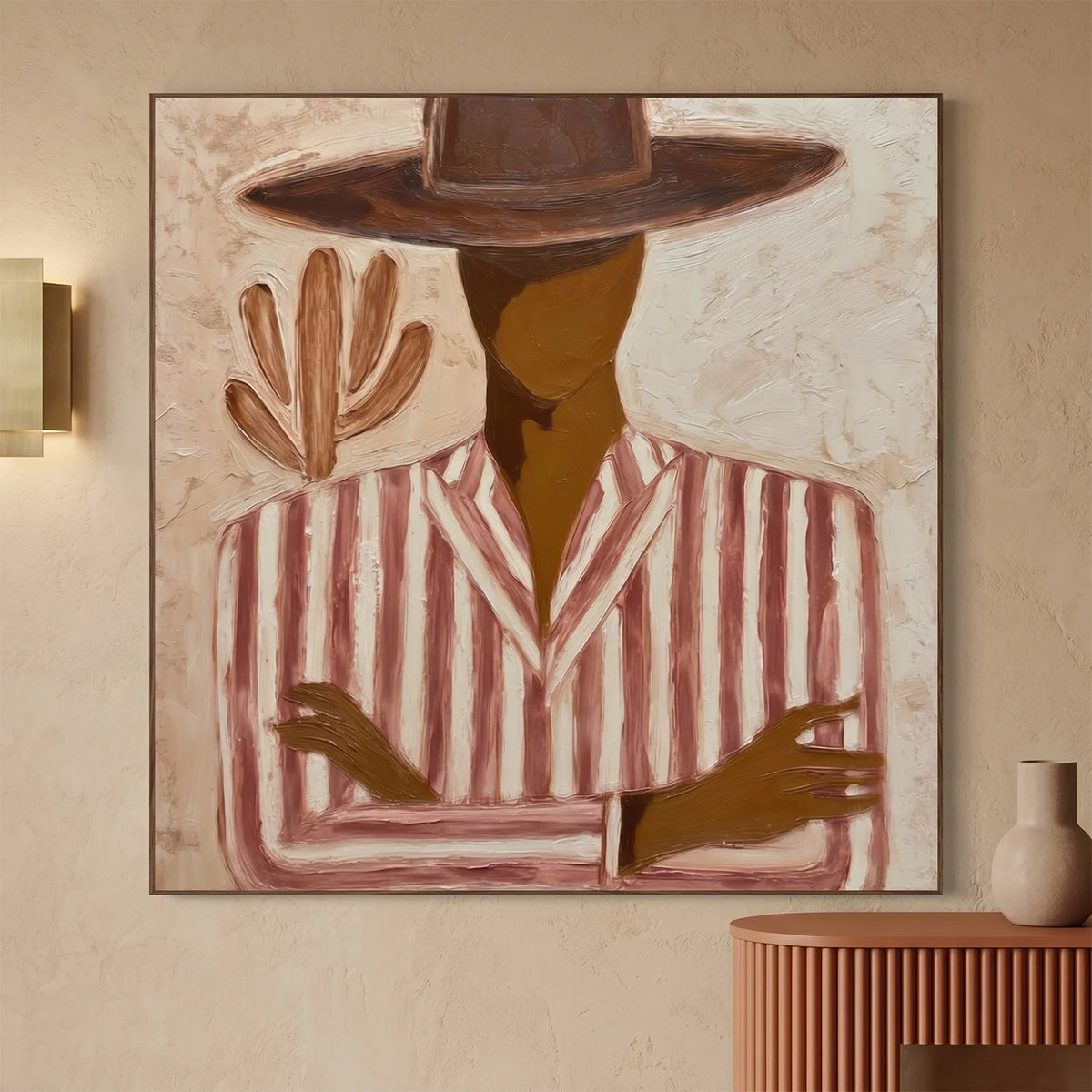 Hand-Painted Vintage Americana Wall Art #VA022