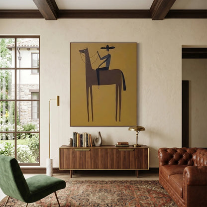 Hand-Painted Vintage Americana Wall Art #VA082