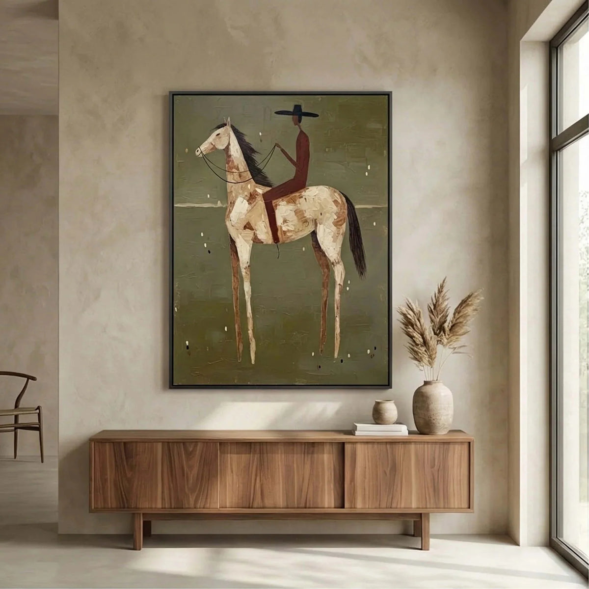 Hand-Painted Vintage Americana Wall Art #VA001