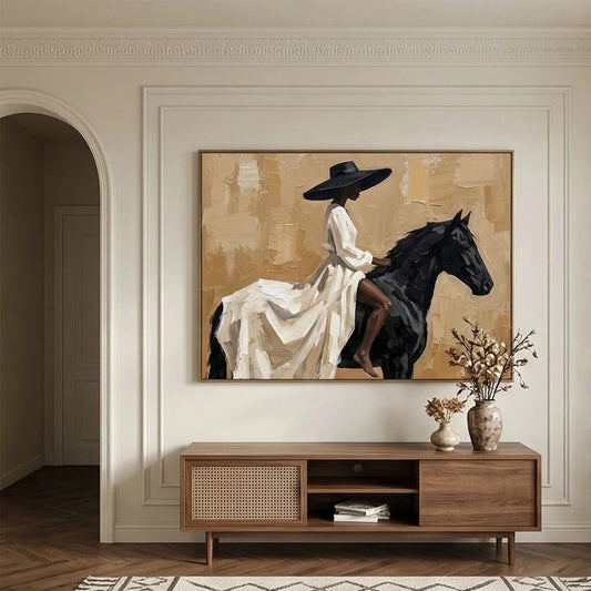 Hand-Painted Vintage Americana Wall Art #VA008