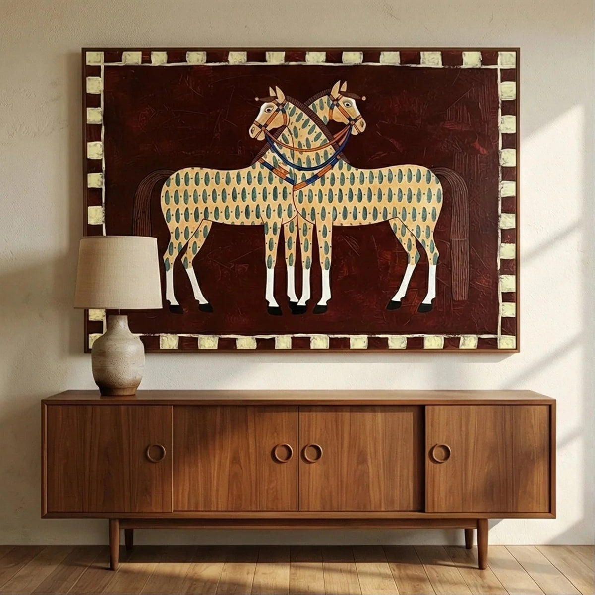 Hand-Painted Vintage Americana Wall Art #VA007