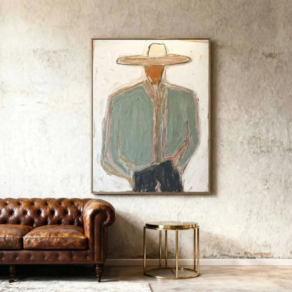 Hand-Painted Vintage Americana Wall Art #VA005