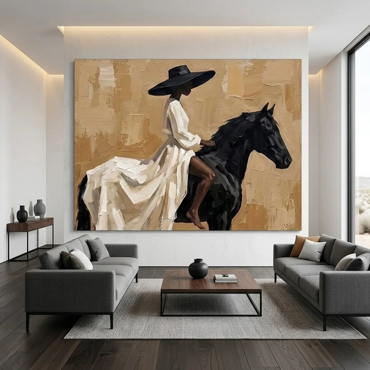 Hand-Painted Vintage Americana Wall Art #VA047