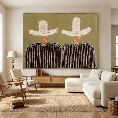 Hand-Painted Vintage Americana Wall Art #VA110