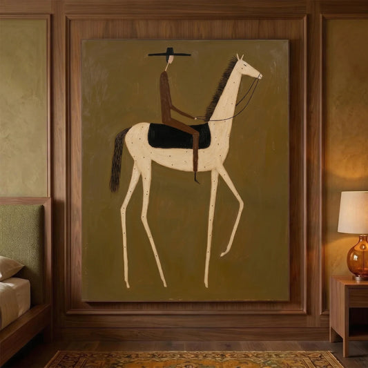 Hand-Painted Vintage Americana Wall Art #VA079