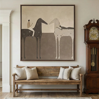 Hand-Painted Vintage Americana Wall Art #VA017