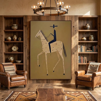 Hand-Painted Vintage Americana Wall Art #VA081
