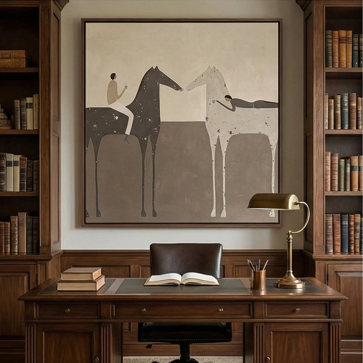 Hand-Painted Vintage Americana Wall Art #VA017