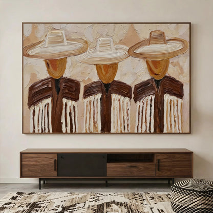 Hand-Painted Vintage Americana Wall Art #VA030