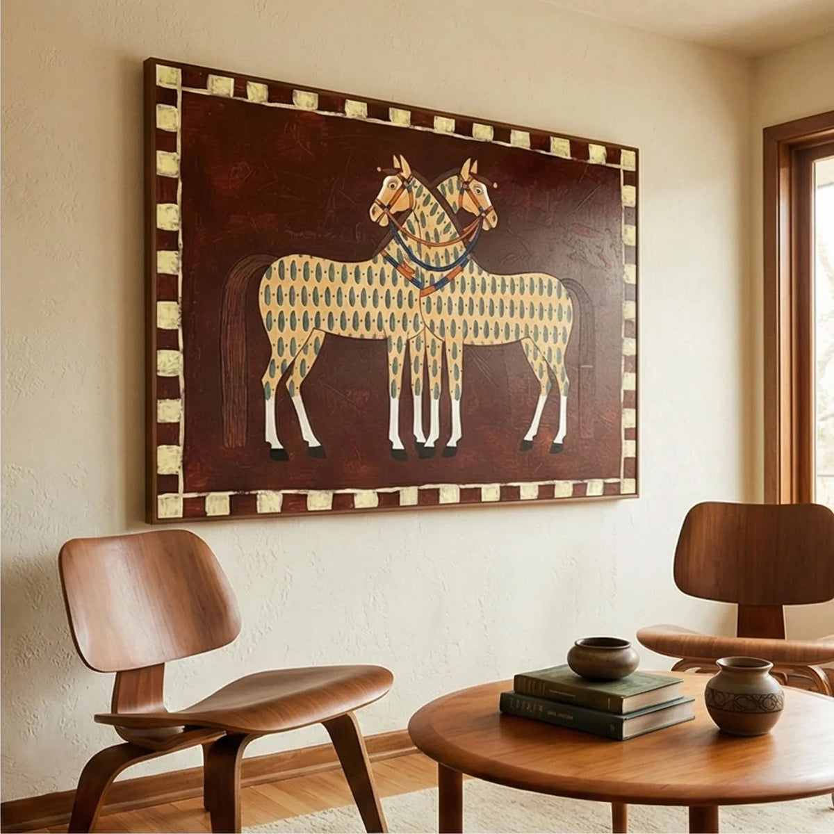 Hand-Painted Vintage Americana Wall Art #VA007