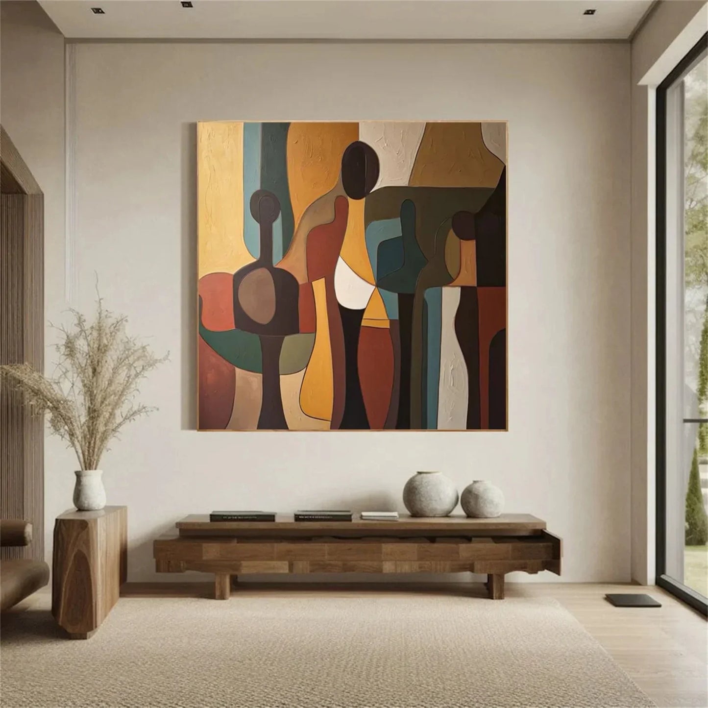 Abstract Canvas Art #WS837