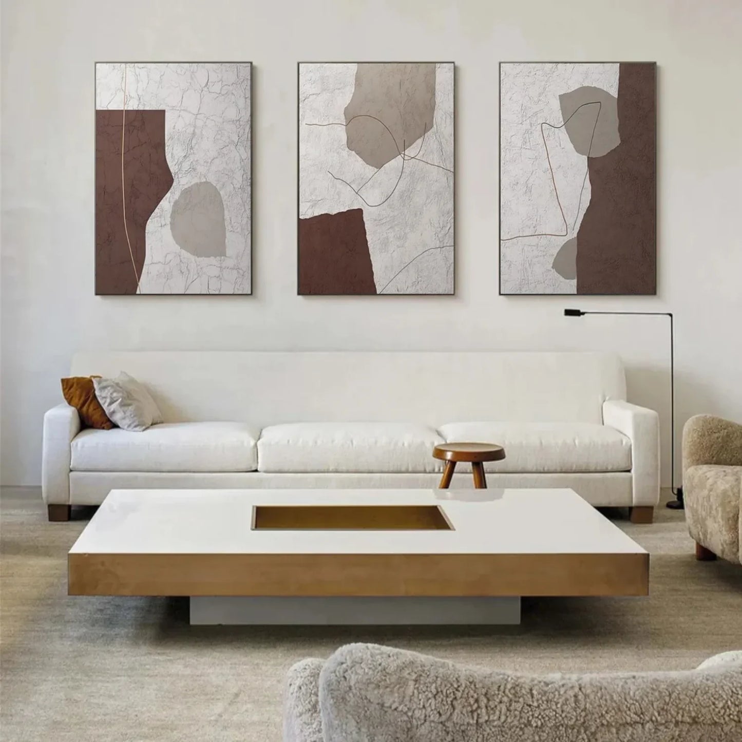 Abstract Canvas Art Set of 3 #WS804