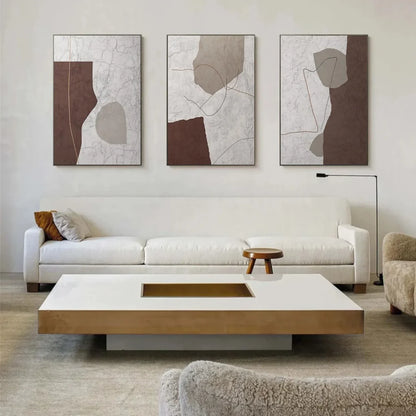 Abstract Canvas Art Set of 3 #WS804