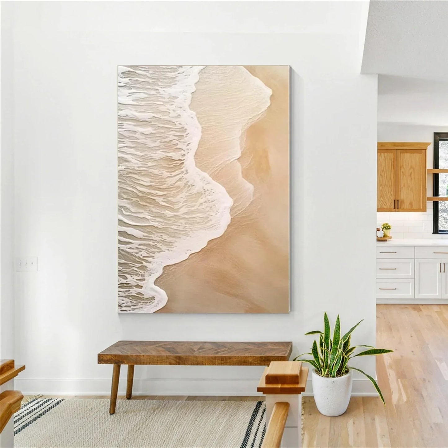 Sea & Sky Abstract Wall Art #MS216