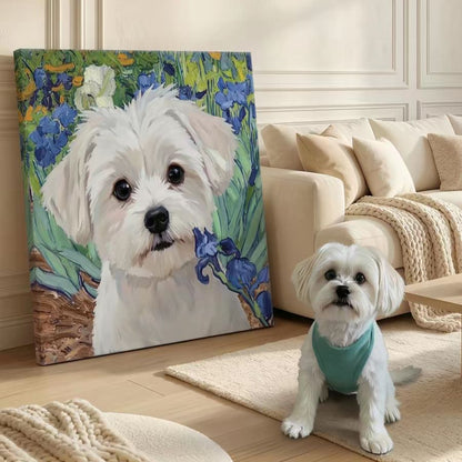 Custom 100% Hand-Painted Pet Portraits