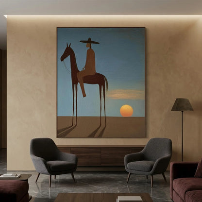Hand-Painted Vintage Americana Wall Art #VA107