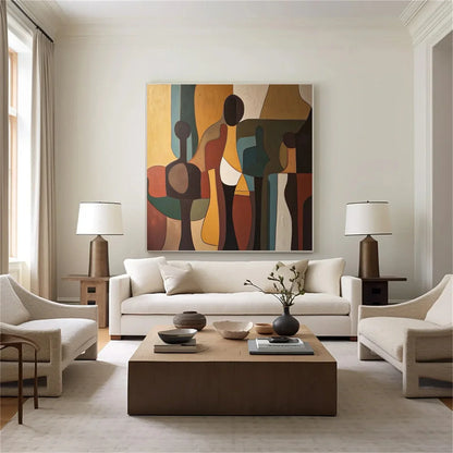 Abstract Canvas Art #WS837