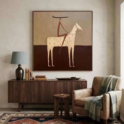Hand-Painted Vintage Americana Wall Art #VA117