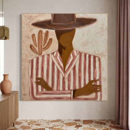 Hand-Painted Vintage Americana Wall Art #VA022