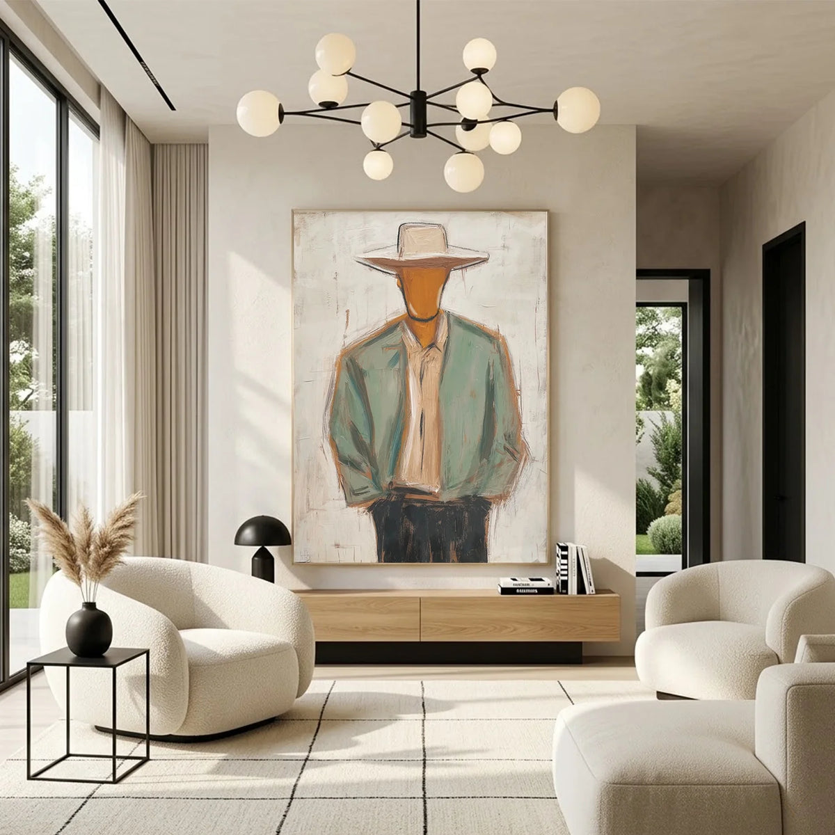 Hand-Painted Vintage Americana Wall Art #VA018