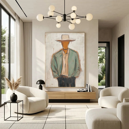 Hand-Painted Vintage Americana Wall Art #VA018