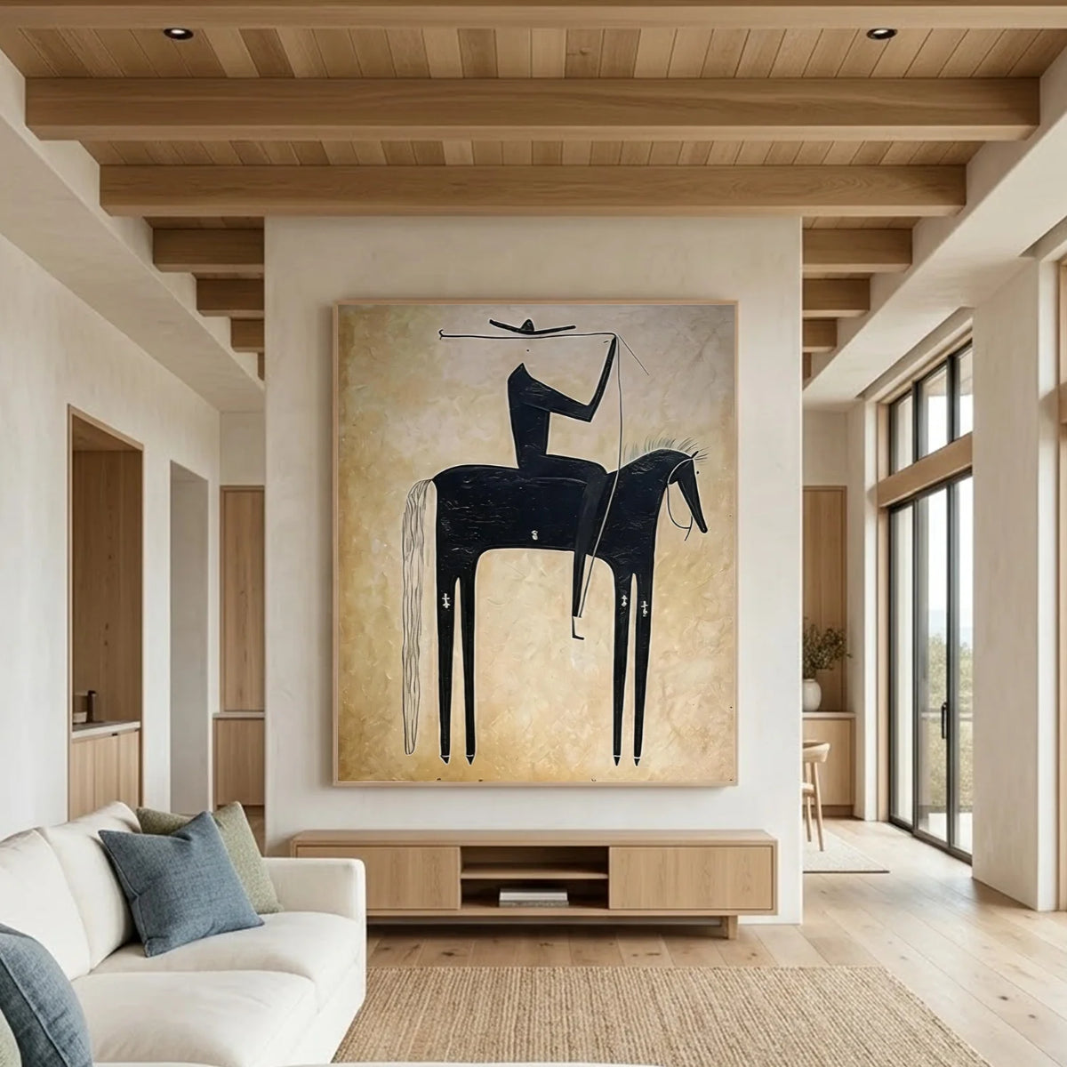 Hand-Painted Vintage Americana Wall Art #VA038