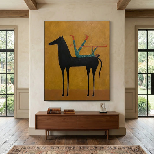 Hand-Painted Vintage Americana Wall Art #VA083