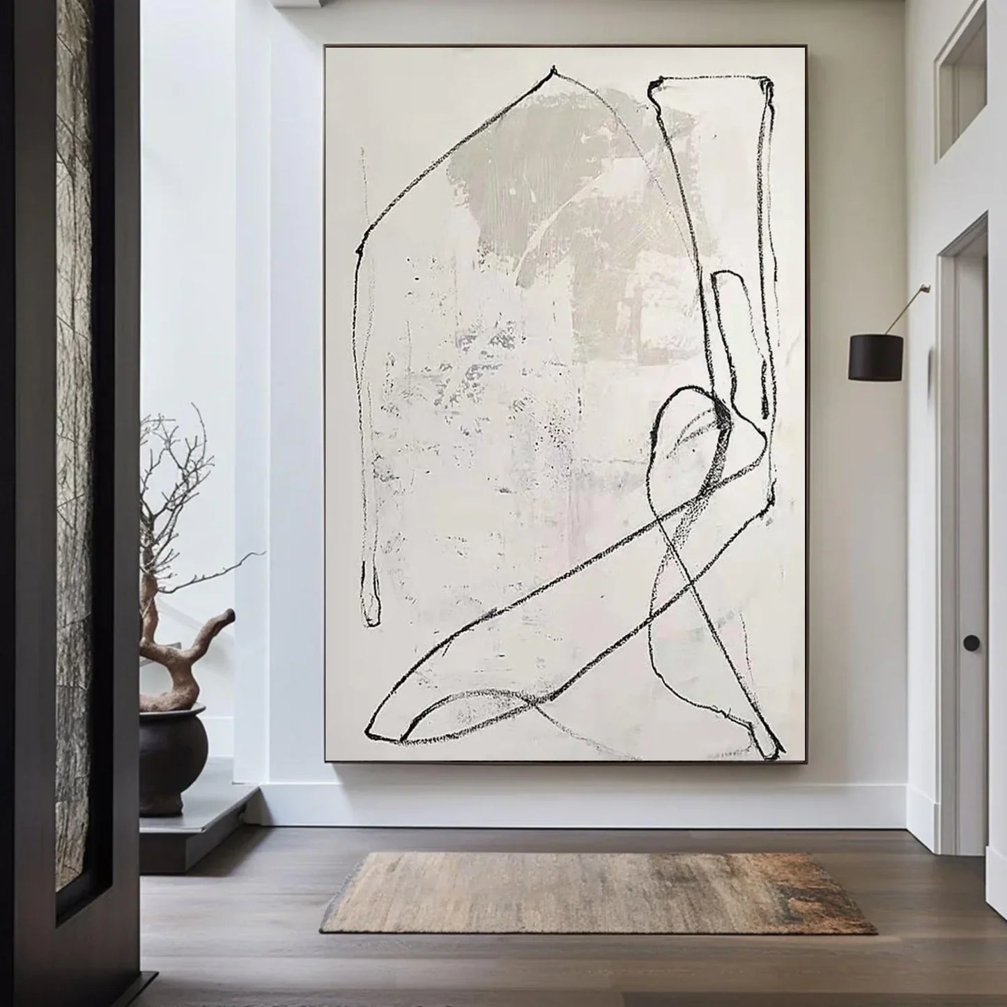 Abstract Canvas Art #WS911