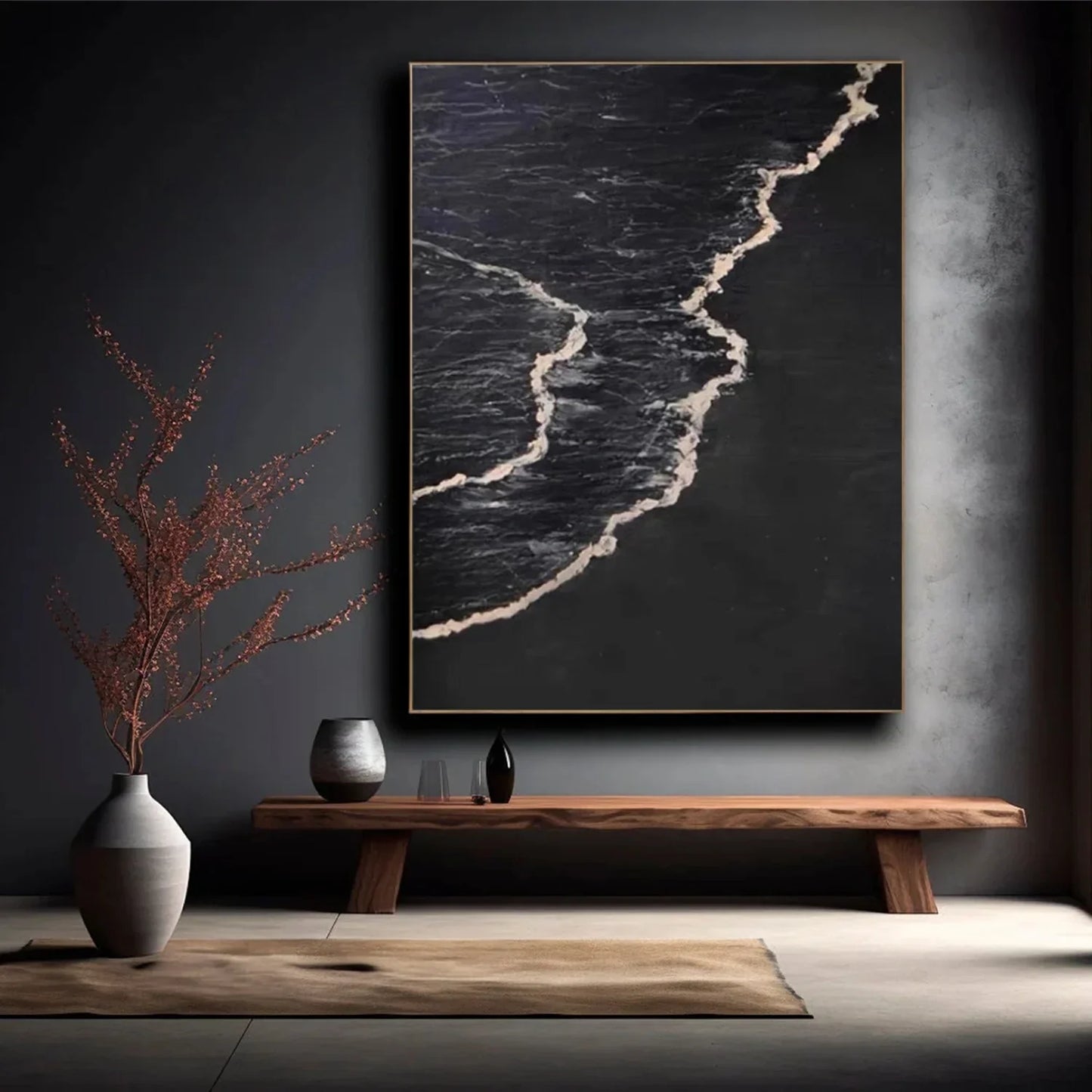 Sea & Sky Abstract Wall Art #MS209