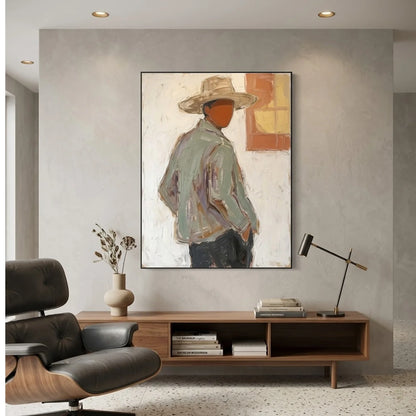 Hand-Painted Vintage Americana Wall Art #VA042
