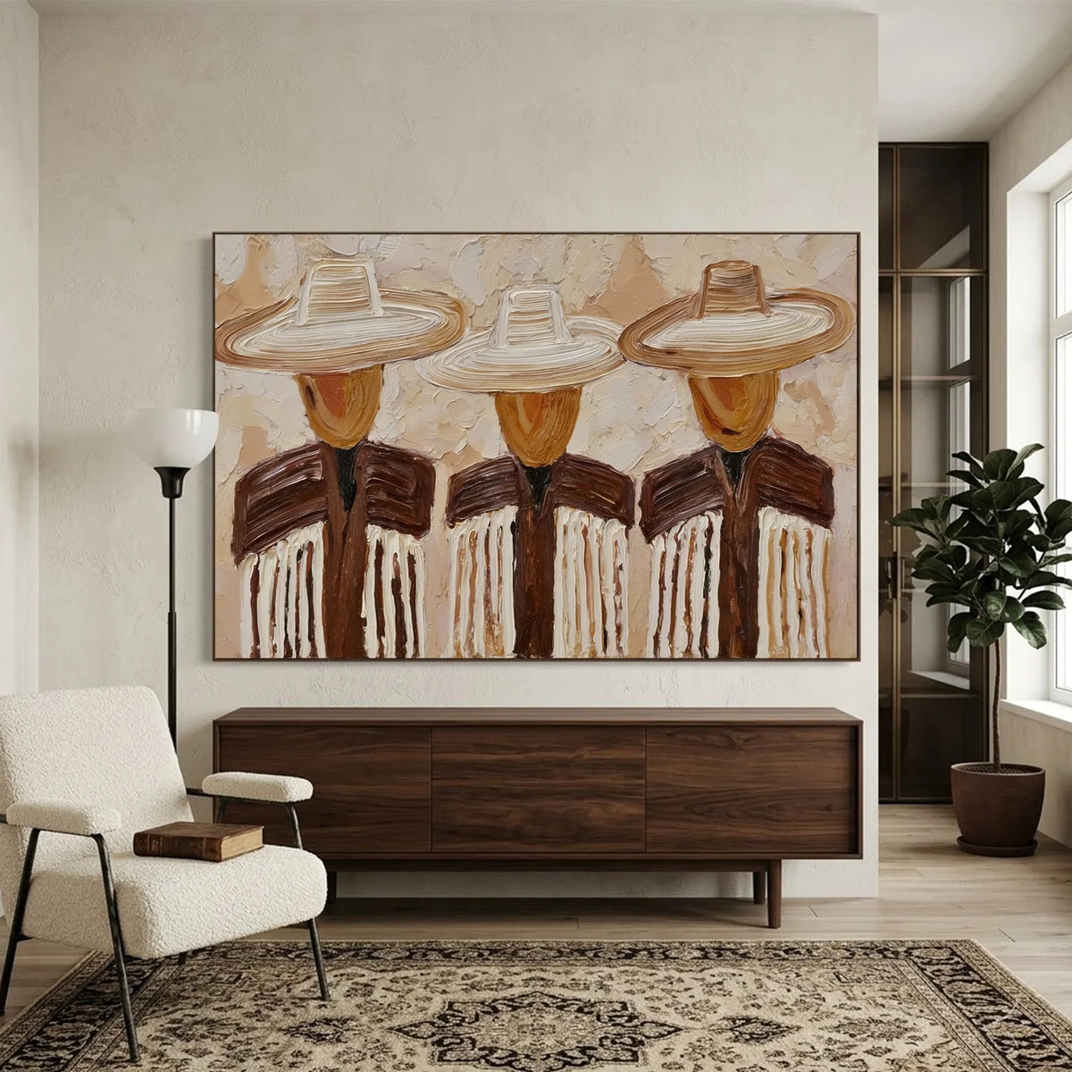 Hand-Painted Vintage Americana Wall Art #VA030