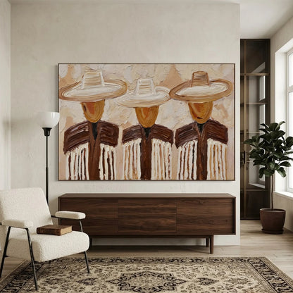 Hand-Painted Vintage Americana Wall Art #VA030
