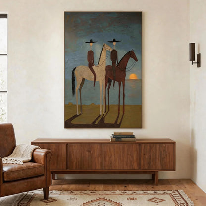 Hand-Painted Vintage Americana Wall Art #VA031