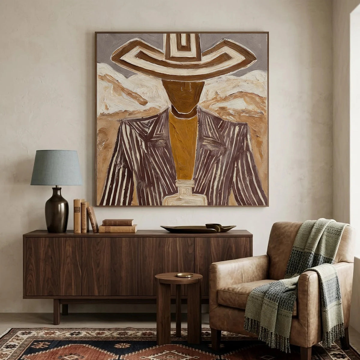 Hand-Painted Vintage Americana Wall Art #VA021