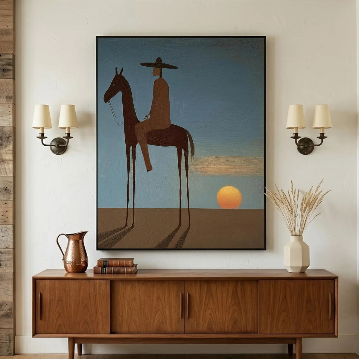 Hand-Painted Vintage Americana Wall Art #VA107