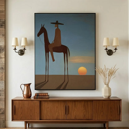 Hand-Painted Vintage Americana Wall Art #VA107