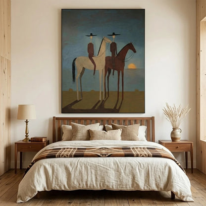 Hand-Painted Vintage Americana Wall Art #VA031