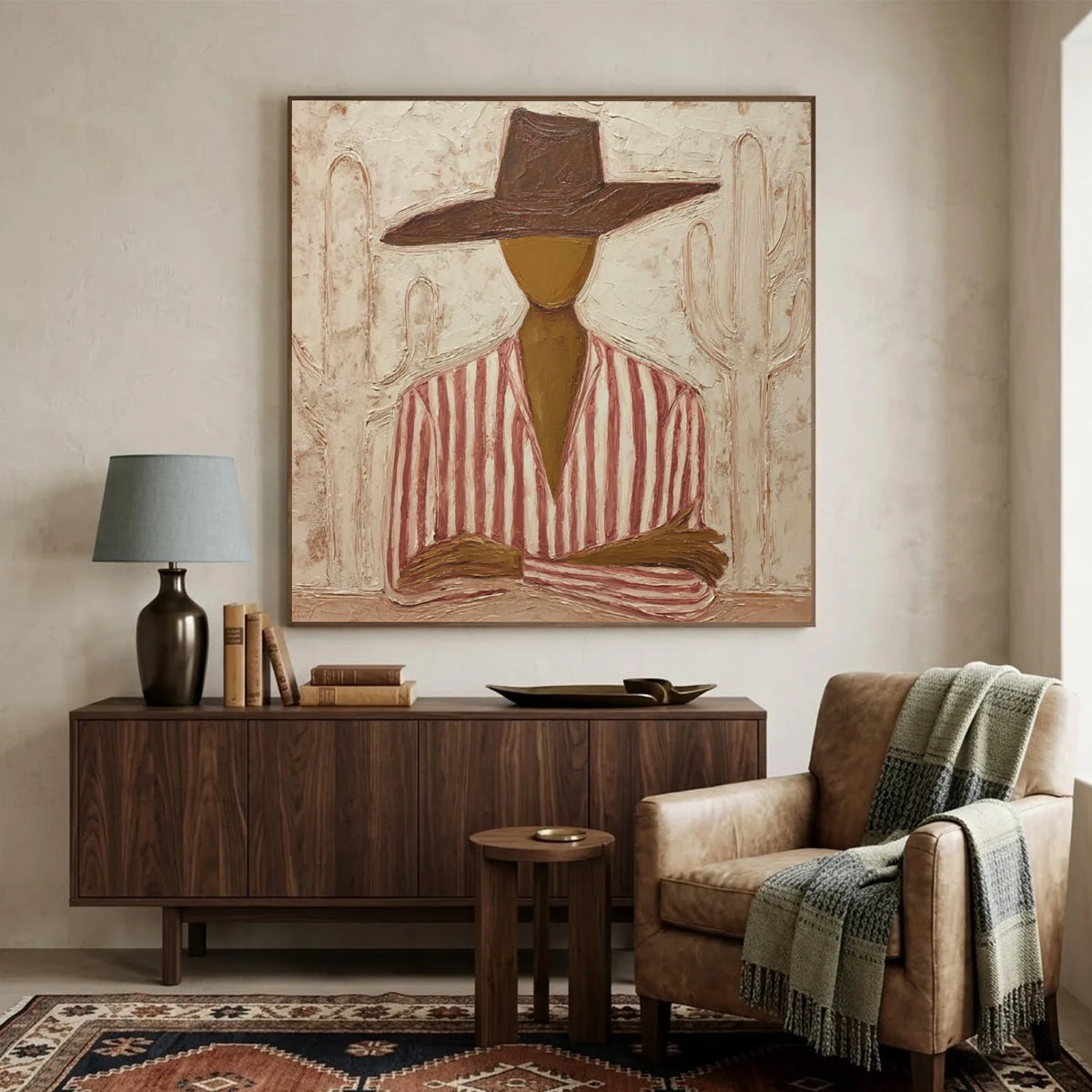 Hand-Painted Vintage Americana Wall Art #VA024