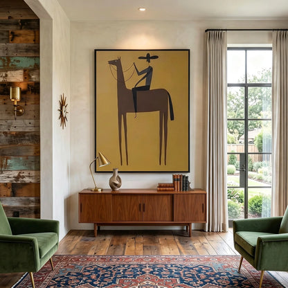 Hand-Painted Vintage Americana Wall Art #VA082
