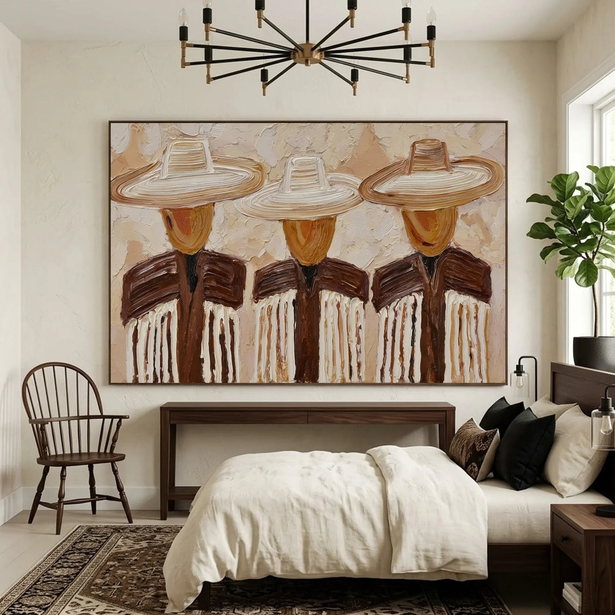 Hand-Painted Vintage Americana Wall Art #VA030