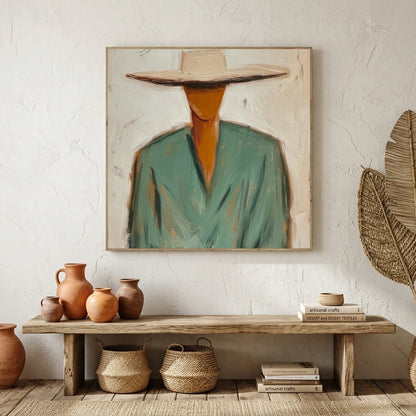Hand-Painted Vintage Americana Wall Art #VA023