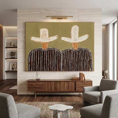 Hand-Painted Vintage Americana Wall Art #VA110