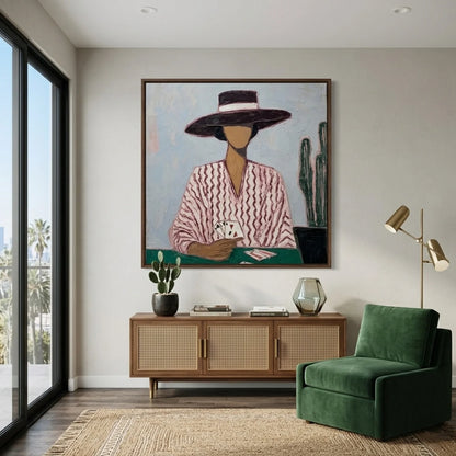 Hand-Painted Vintage Americana Wall Art #VA026