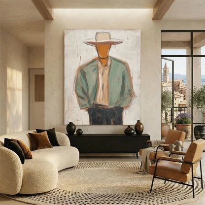 Hand-Painted Vintage Americana Wall Art #VA018